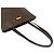 Borsa Tote in pelle Burberry Vintage Logo Hardware Nova Check Pattern Marrone - vista 4
