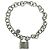 Autre Marque Bracciale Tiffany Vintage Cadena Lock Argento