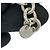 Autre Marque Bracciale Tiffany Vintage Cadena Lock Argento - vista 4