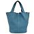 Bolso Hermès Picotin Lock GM en Blue Jean Azul - vista 3