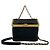 Borsa a tracolla 2-Way Chanel Matelassé in pelle d'agnello Nero