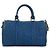 Chanel Vintage Denim 2-Way Schultertasche Blau - Ansicht 3