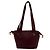 Loewe Vintage Anagram Logo Semi-Shoulder Bag aus Nappaleder Rot Bordeaux