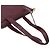 Loewe Vintage Anagram Logo Semi-Shoulder Bag aus Nappaleder Rot Bordeaux - Ansicht 4
