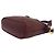Loewe Vintage Anagram Logo Semi-Shoulder Bag aus Nappaleder Rot Bordeaux - Ansicht 8