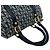 Borsa in pelle e tela Trotter Christian Dior Blu navy - vista 4
