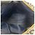 Borsa in pelle e tela Trotter Christian Dior Blu navy - vista 9