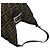 Fendi Zucca FF Logo Pattern Canvas Leder Semi-Shoulder Bag Braun Schwarz - Ansicht 4