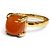 Autre Marque Anillo Tiffany & Co. Sugar Stack en oro amarillo de 18K y calcedonia Dorado