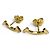 Autre Marque Pendientes Tiffany & Co. 750 T Smile Mini Dorado - vista 3