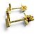 Autre Marque Pendientes Tiffany & Co. 750 T Smile Mini Dorado - vista 4