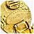 Pendientes de clip CHANEL Vintage 94A Coco Mark Eco Pearl Dorado - vista 5