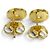 Autre Marque Orecchini a lobo Tiffany & Co. 1837 Circle D'oro - vista 4