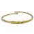 Collana Choker Christian Dior DIOR JADIOR con Logo in Metallo e Stelle di Strass D'oro - vista 4
