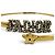 Collana Choker Christian Dior DIOR JADIOR con Logo in Metallo e Stelle di Strass D'oro - vista 6