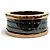 Bulgari Bague B.zero1 Bvlgari Noir Doré - vue 3