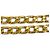 Chanel Vintage Coco Mark Logo Medallion Kettengürtel Golden - Ansicht 6