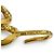 Chanel Vintage Coco Mark Logo Medallion Kettengürtel Golden - Ansicht 7