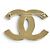 Chanel Coco Mark CC Logo Tweed-Brosche Schwarz Pink Golden - Ansicht 2