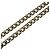 Collana a catena con strass Chanel D21B Coco Mark Nero D'oro - vista 5