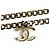 Collana a catena con strass Chanel D21B Coco Mark Nero D'oro - vista 6