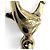 Collana a catena con strass Chanel D21B Coco Mark Nero D'oro - vista 8