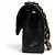 Borsa a tracolla Chanel A01113 Matelassé Nero - vista 4