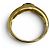 Autre Marque Anello Tiffany Vintage 750 Zaffiro Taglio Cabochon D'oro - vista 4