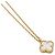 Collana Pendente Sweet Alhambra Van Cleef & Arpels Bianco D'oro - vista 5