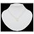Collana Pendente Sweet Alhambra Van Cleef & Arpels Bianco D'oro - vista 7