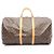 Louis Vuitton Keepall 60 Boston Tasche Braun Monogramm