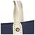 Louis Vuitton Sac Plat XS Everyday 2-Way Tote Bag Bianco Blu navy - vista 10