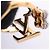 Bague Louis Vuitton LV Glam Doré - vue 7