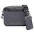 Borsa a tracolla Louis Vuitton Trio Messenger Marrone Nero Monogramma