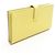 Hermès Hermes Bearn Soufflé Lime Bi-fold lange Geldbörse Gelb - Ansicht 2