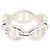 Ring Hermès Anel de faixa Hermes Enchainée PM Prata - vista 3