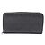 Cartera larga Gucci de piel negra Negro