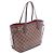 Borsa Tote Louis Vuitton Neverfull PM Marrone Damier ebene - vista 2