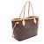 Borsa Tote Louis Vuitton Neverfull PM Monogram Marrone Monogramma - vista 2