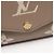 Louis Vuitton Portefeuille Sarah Tourterelle Crème Bi-fold Long Wallet Beige Crudo Monogramma - vista 7