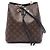 Néonoé Bolso de hombro Louis Vuitton NeoNoe Castaño Negro Monograma