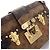 Louis Vuitton Petite Malle Monogram Reverse Schultertasche Braun Monogramm - Ansicht 8