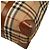 Borsa Tote Burberry Nova Check Shadow Horse Nero Beige - vista 4