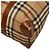 Borsa Tote Burberry Nova Check Shadow Horse Nero Beige - vista 6