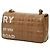 Borsa a tracolla matelassé con catena Burberry TB Small Laura Beige - vista 2