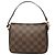 Beauty case Louis Vuitton Damier Marrone