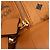 MCM Visetos Logogram Rabbit Doll Rucksack Braun Weiß - Ansicht 5