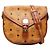 Borsa a tracolla MCM Visetos Logogram Marrone