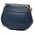 Bolsa de Ombro Chloé Drew Chain Azul marinho - vista 2