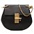 Borsa a tracolla con catena Chloé Drew Nero